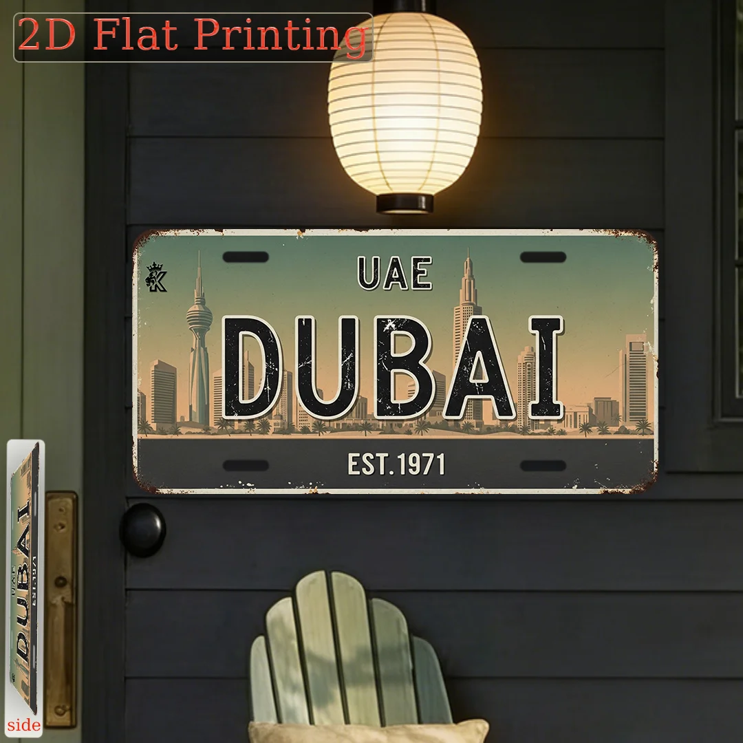 Home Office Dubai - Placa de Licença AL de Dubai,