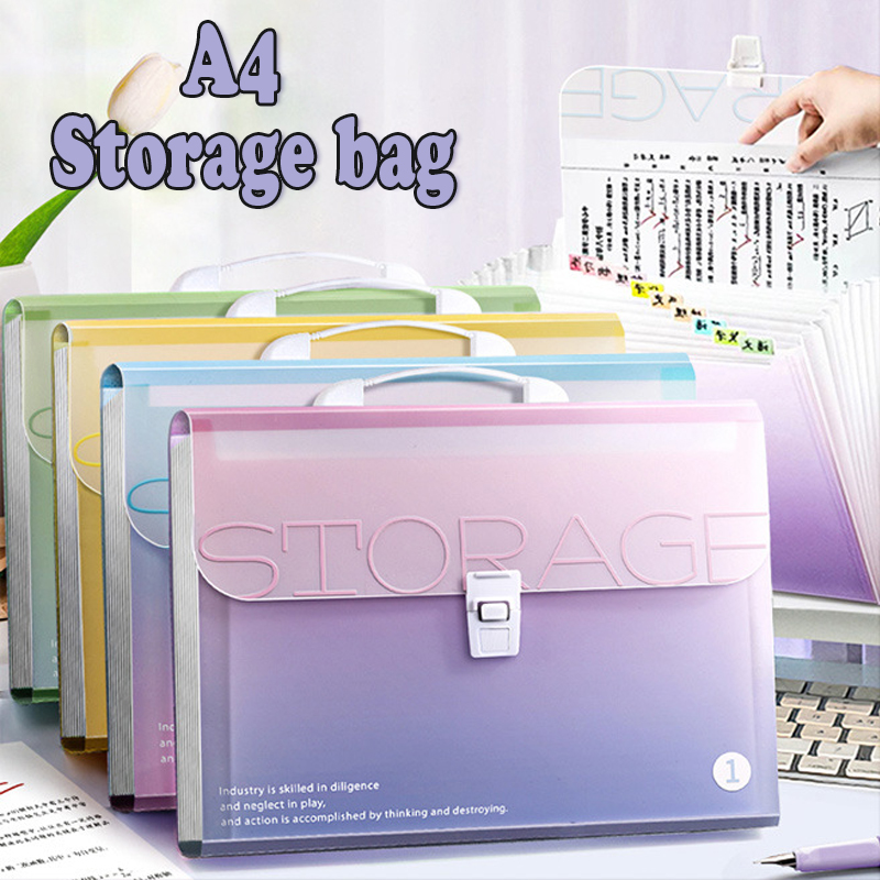 Document Scanner Portable - Pasta organizadora de documentos A4 com