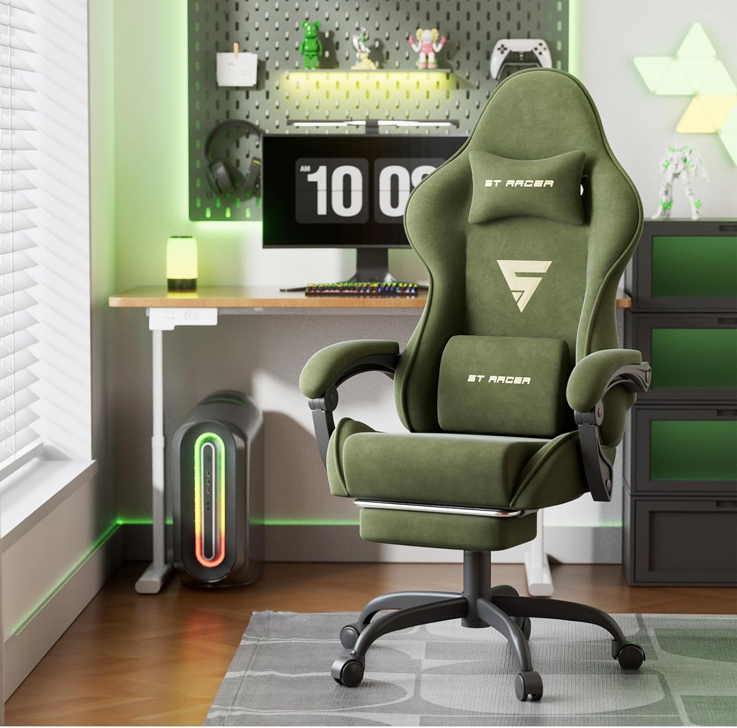 Cadeira de jogos de design des - Ergonomic Office Chair avaliação e preço