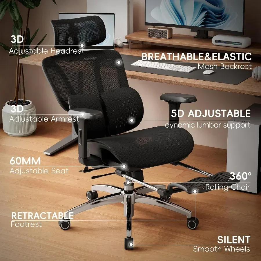 Cadeira de escritório ergonómi - Ergonomic Office Chair avaliação e preço