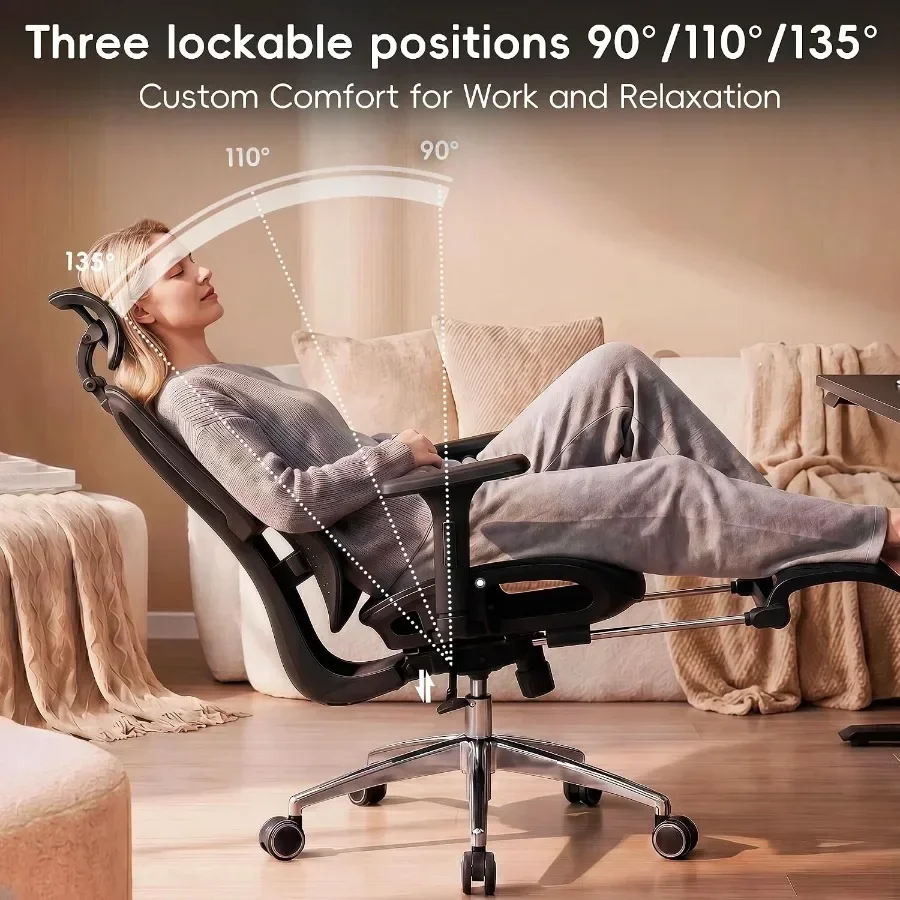 Cadeira de escritório ergonómi - Ergonomic Office Chair avaliação e preço