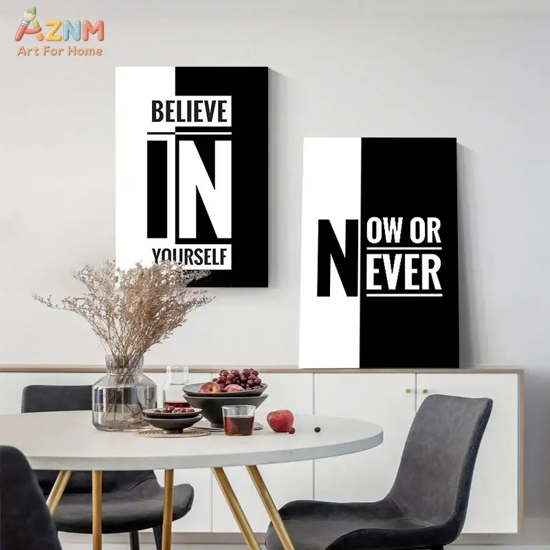 AZNM – Quadro decorativo em te - Home Office Room Inspiration avaliação e preço
