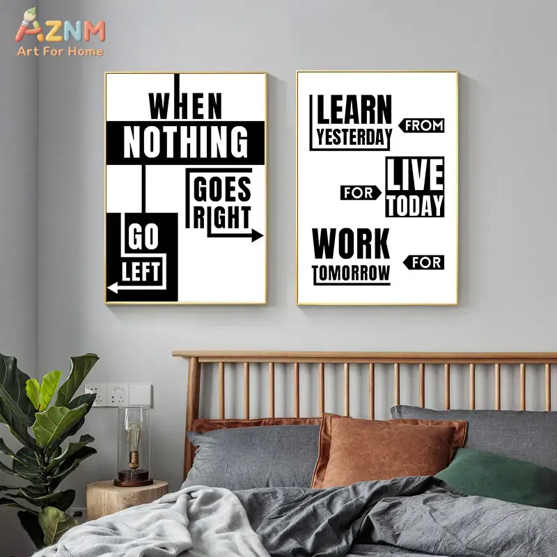 AZNM – Quadro decorativo em te - Home Office Room Inspiration avaliação e preço