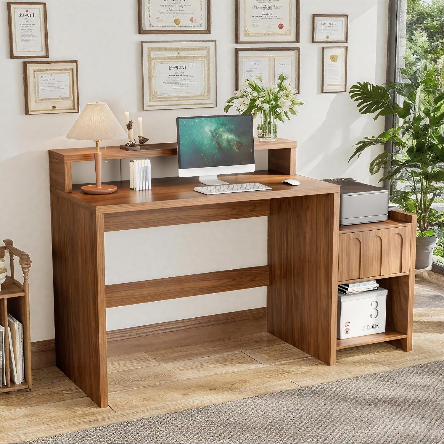 Mesa Executiva de 60 Polegadas - Home Office Work Table avaliação e preço
