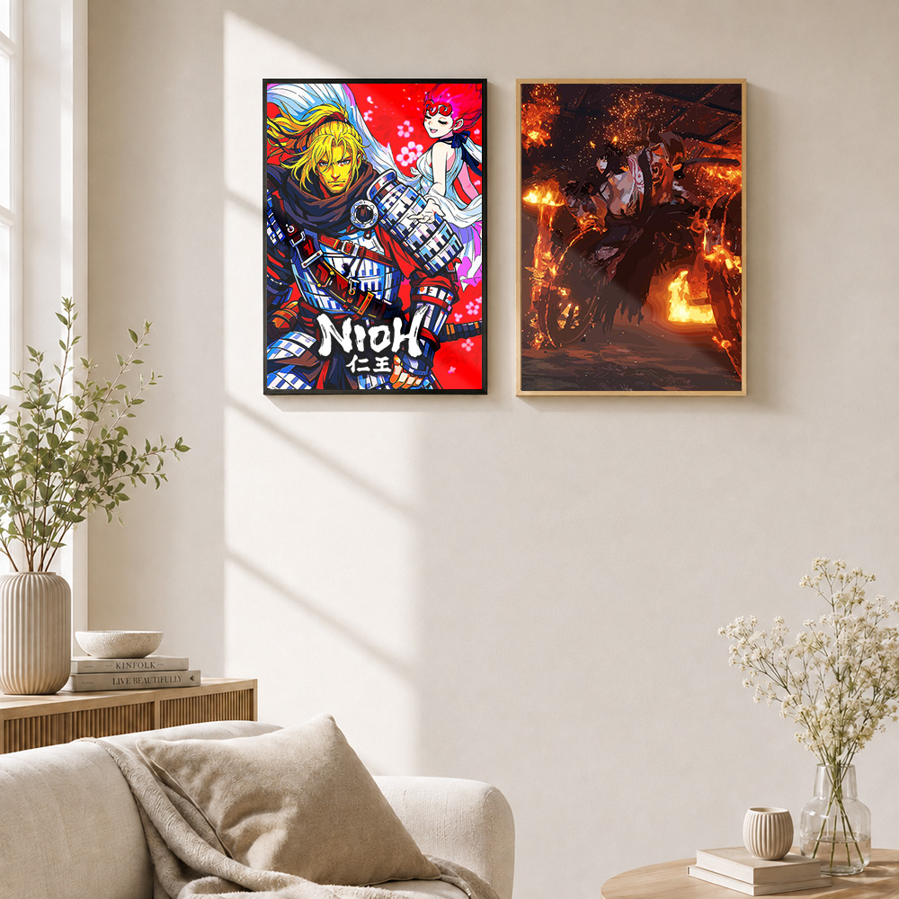 Pôsteres de metal de Nioh com  - Home Office Room Inspiration avaliação e preço