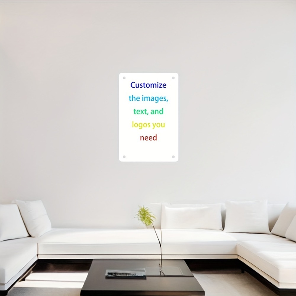Placa de Metal Personalizada 8 - Home Office Logo avaliação e preço