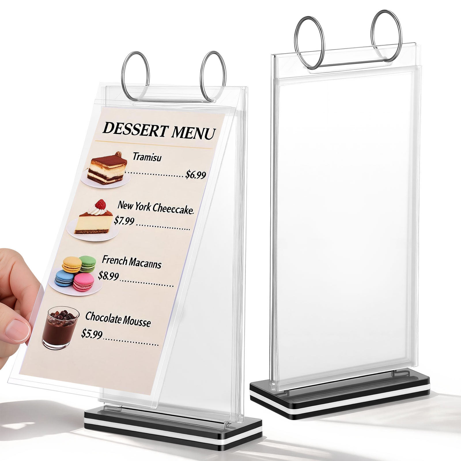 2 Suportes de Menu com Display - Document Holder Stand avaliação e preço