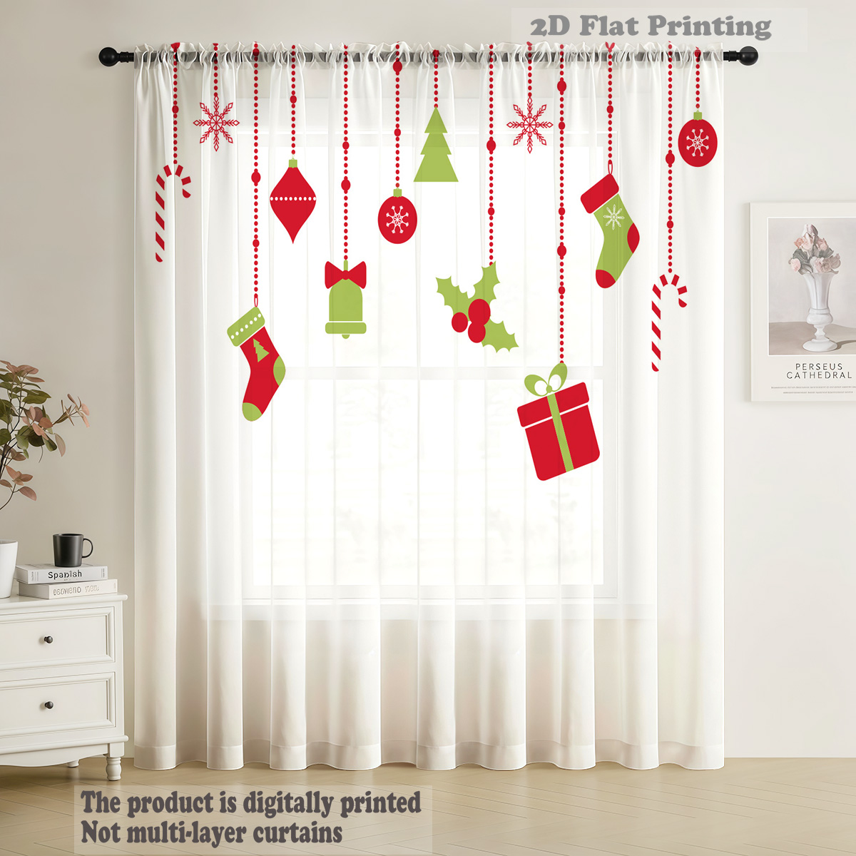 Cortinas de Voile Transparente - Home Office Layout avaliação e preço