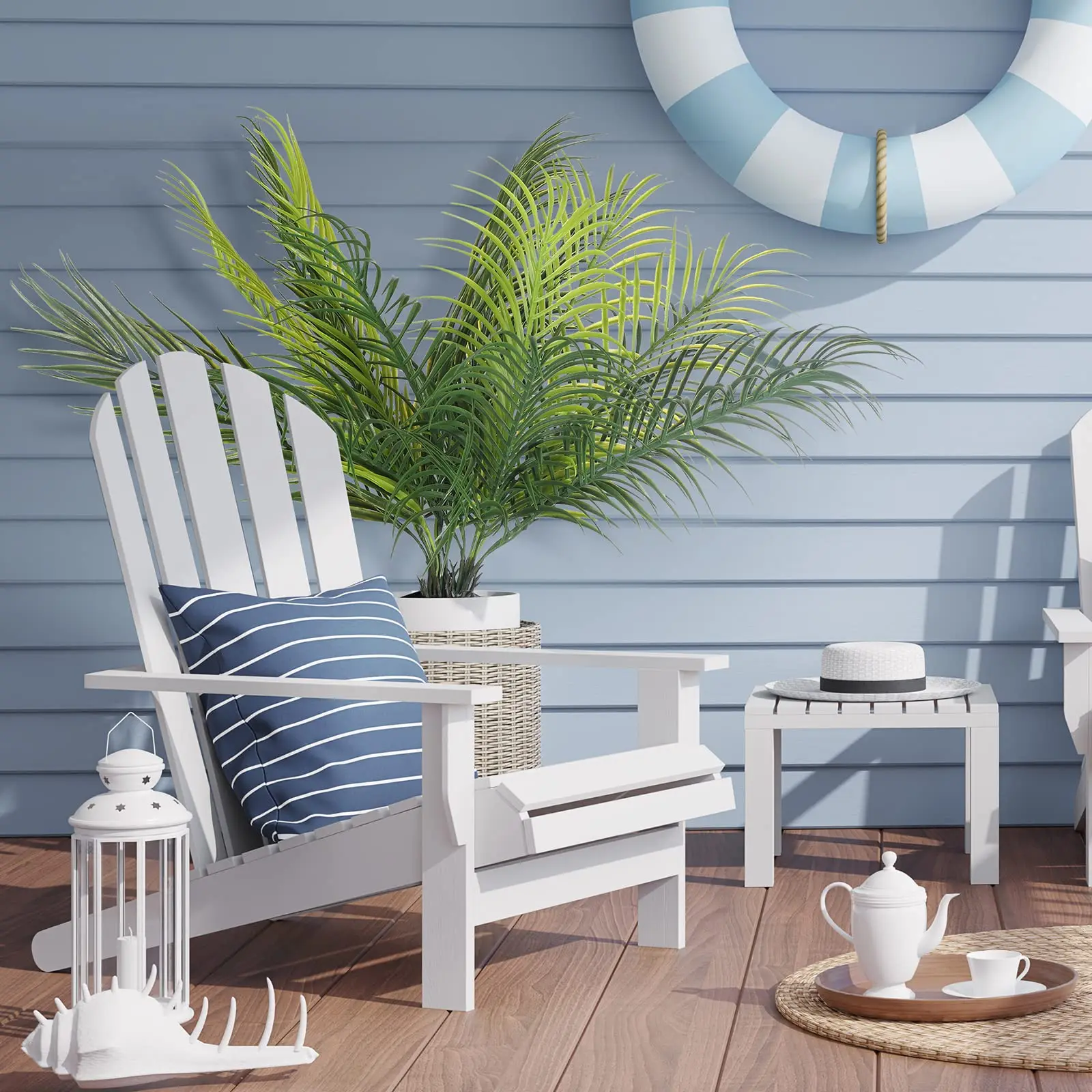 Plantas tropicais artificiais  - Home Office Layout avaliação e preço