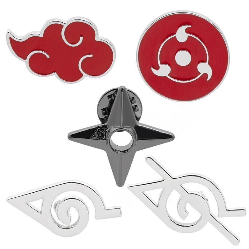 Broche de Metal Naruto Akatsuk - Home Office Or avaliação e preço